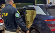 Motorista tenta fugir, mas &eacute; preso com mais de 1 tonelada de maconha em Dourados
