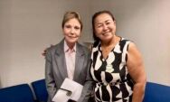 Vereadora L&uacute;cia participa de agenda em Bras&iacute;lia em busca de recursos para Coxim