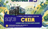 A noite de amanh&atilde; (24) ser&aacute; cultural em Coxim com o projeto "Circula Cultura MS