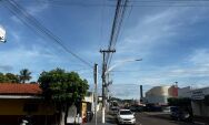 Calor, tempo abafado e chance de chuva marcam a quinta-feira (26) em Coxim 