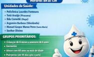 S&aacute;bado de vacina&ccedil;&atilde;o em Coxim: secretaria de sa&uacute;de mobiliza popula&ccedil;&atilde;o para Dia "D" 