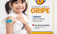 Est&aacute; acontecendo: Coxim realiza grande mobiliza&ccedil;&atilde;o de vacina&ccedil;&atilde;o contra a gripe neste s&aacute;bado (28)