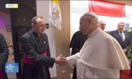 Padre Micael se encontra com o Papa Le&atilde;o no Principado de M&ocirc;naco e emociona fi&eacute;is de Coxim