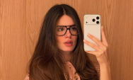 Camila Queiroz mostra o corpo tr&ecirc;s meses ap&oacute;s o parto