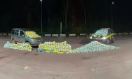 PRF apreende 484 quilos de drogas ap&oacute;s persegui&ccedil;&atilde;o na BR-262

