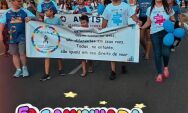 Caminhada pelo Autismo re&uacute;ne fam&iacute;lias e mobiliza Coxim em tarde de inclus&atilde;o e conscientiza&ccedil;&atilde;o