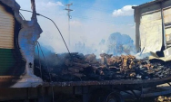 Carreta pega fogo na BR-163 entre Campo Grande e Anhandu&iacute; e provoca lentid&atilde;o no tr&acirc;nsito

