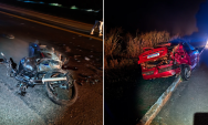 Jovem de 27 anos morre ap&oacute;s acidente entre moto e carro na BR-163 em S&atilde;o Gabriel do Oeste
