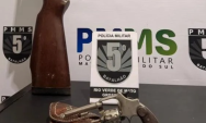 Pol&iacute;cia Militar prende homem por viol&ecirc;ncia dom&eacute;stica e apreende armas em fazenda no Pantanal 