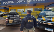 Mulher &eacute; presa com 513 quilos de maconha durante abordagem na BR-163, em Dourados
