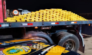 PRF apreende 370 quilos de coca&iacute;na em duas a&ccedil;&otilde;es na BR-163 em Campo Grande
