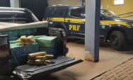 PRF apreende 521 quilos de maconha e skunk em abordagem na BR-060, em Sidrol&acirc;ndia
