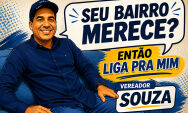 Seu bairro merece alguma coisa? Ent&atilde;o liga pr&ocirc; vereador Souza
