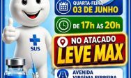 Vacina&ccedil;&atilde;o contra a gripe ser&aacute; realizada no Atacado Leve Max nesta quarta-feira em Coxim