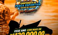 6&ordm; Campeonato de Pesca Esportiva Galera do Taquari promete movimentar Coxim 