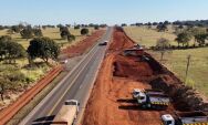 Obras na BR-163 exigem aten&ccedil;&atilde;o redobrada de motoristas em Mato Grosso do Sul