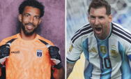 Messi x Vozinha: &Eacute; hoje o duelo que vai roubar a cena nas oitavas da Copa
