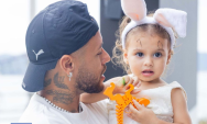 Neymar se declara para a filha Helena em anivers&aacute;rio: 'Papai te ama demais'