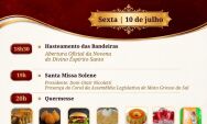Come&ccedil;a hoje em Coxim a 131&ordf; Festa do Divino Esp&iacute;rito Santo 