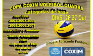 Copa Coxim de Voleibol de Quadra acontece neste fim de semana