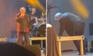 Sidney Magal passa mal no palco durante show e assusta fãs