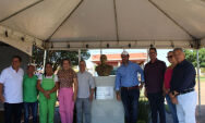 Presidente da Câmara de Sonora participa de instalação do busto do empresário Francisco Giobbi