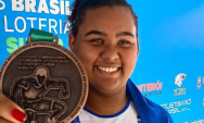 Vitória Barreto conquista medalha de bronze no Campeonato Brasileiro de Atletismo Sub-20