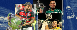 Cruzeiro agita mercado e reúne ídolos de Flamengo, Palmeiras e Corinthians com 40 taças em 15 anos