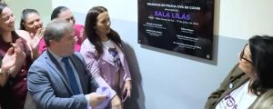 Coxim inaugura Sala Lil&aacute;s e fortalece atendimento humanizado &agrave;s v&iacute;timas de viol&ecirc;ncia