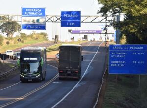 ANTT libera "tarifa&ccedil;o" no ped&aacute;gio da BR-163 em MS
