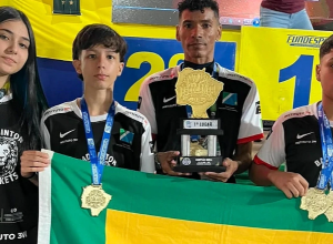 Sonora conquista t&iacute;tulo geral no badminton e garante atletas na etapa nacional dos Jogos Escolares
