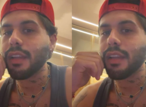 Z&eacute; Felipe explica semblante de triste e comenta sobre viagem dos filhos