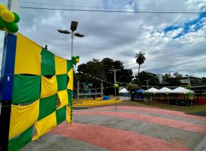 Coxim ter&aacute; domingo de altas temperaturas em dia de jogo do Brasil