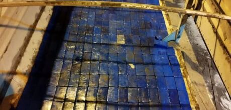 PRF apreende 426 kg de coca&iacute;na escondidos em caminh&atilde;o carregado com calc&aacute;rio na BR-163