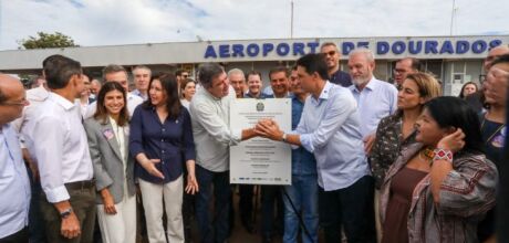 Com R$ 97 milh&otilde;es em investimentos e pista ampliada, Aeroporto Regional de Dourados volta a operar
