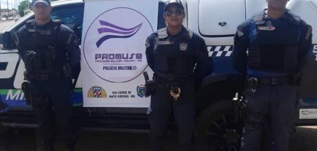 Pol&iacute;cia Militar realiza blitz educativa em Rio Verde para combater viol&ecirc;ncia contra a mulher
