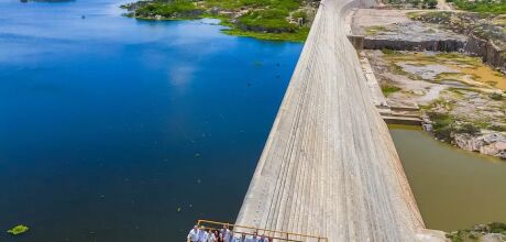 Lula inaugura nova barragem da transposi&ccedil;&atilde;o do S&atilde;o Francisco no RN