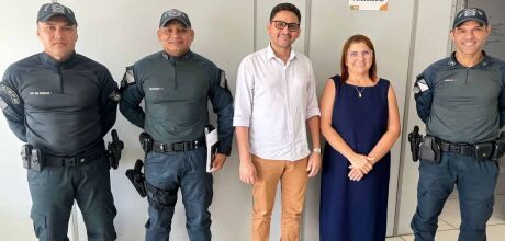 PM alinha detalhes do Proerd e Patrulha Mirim em reuni&atilde;o em Sonora