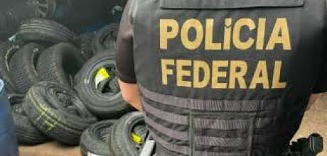 Opera&ccedil;&otilde;es da PF e Receita Federal combatem contrabando de pneus em Campo Grande