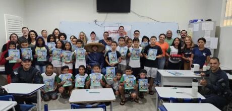 Pol&iacute;cia Militar e Prefeitura iniciam aulas do PROERD em Sonora