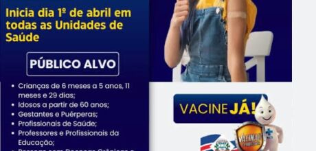 A import&acirc;ncia de se vacinar contra a influenza: Coxim inicia campanha de vacina&ccedil;&atilde;o contra a gripe