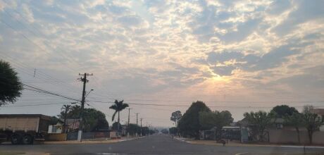 Segunda-feira ser&aacute; de tempo firme na regi&atilde;o norte de MS, com sol e poucas nuvens