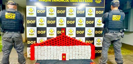 Carreta de soja &eacute; apreendida em MS com R$ 18 milh&otilde;es em coca&iacute;na
