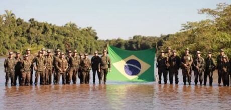 47&ordm; BI realiza Est&aacute;gio de Adapta&ccedil;&atilde;o ao Pantanal com militares do CMO