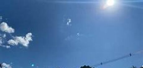                             Domingo de muito sol e calor em Coxim
