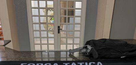 Pol&iacute;cia Militar age r&aacute;pido, prende autor de furto e recupera rev&oacute;lver em Coxim
