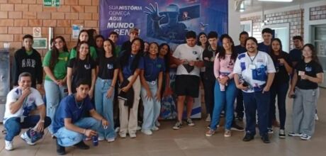 Estudantes do Ensino M&eacute;dio participam do Mundo SENAI em Rio Verde