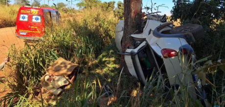 Quatro trabalhadores rurais morreram em acidente em estrada vicinal

