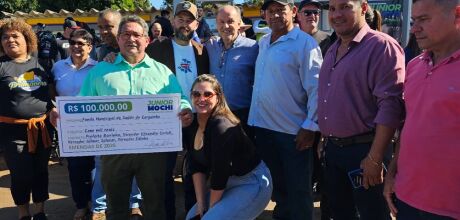Deputado Junior Mochi destina R$ 100 mil para monumento aos motociclistas em Corguinho