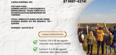 Curso Trilha Rupestre capacita comerciantes e empreendedores para o turismo em Rio Verde